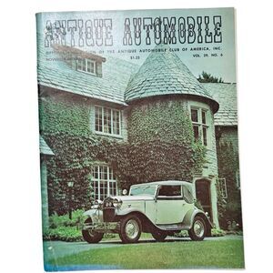 Antique Automobile 1965 Magazine November -December Volume 29 Issue 6